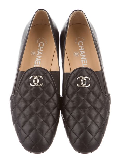 chanel loafer shoes